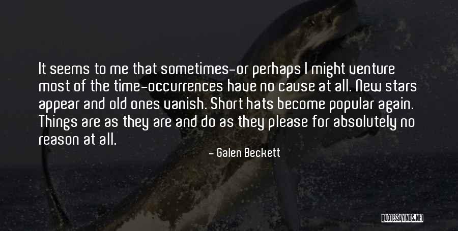 New Venture Quotes By Galen Beckett New Venture Quotes By Galen Beckett