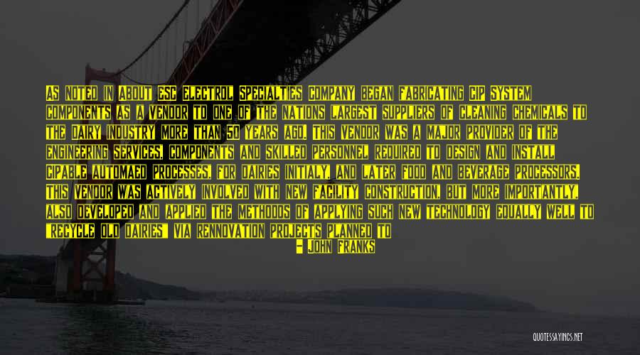 New Venture Quotes By John Franks New Venture Quotes By John Franks