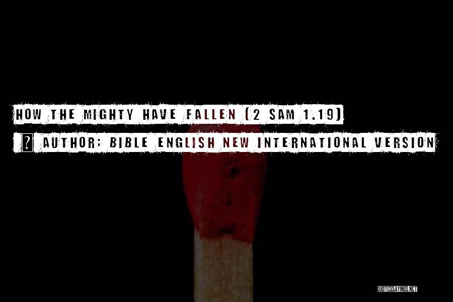 New Version Quotes By Bible English New International Version