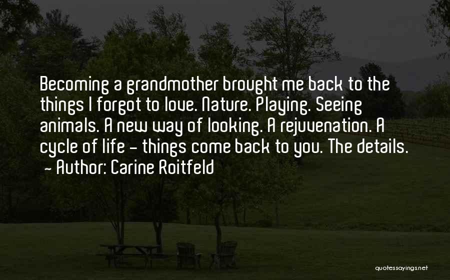 New Way Of Seeing Things Quotes By Carine Roitfeld