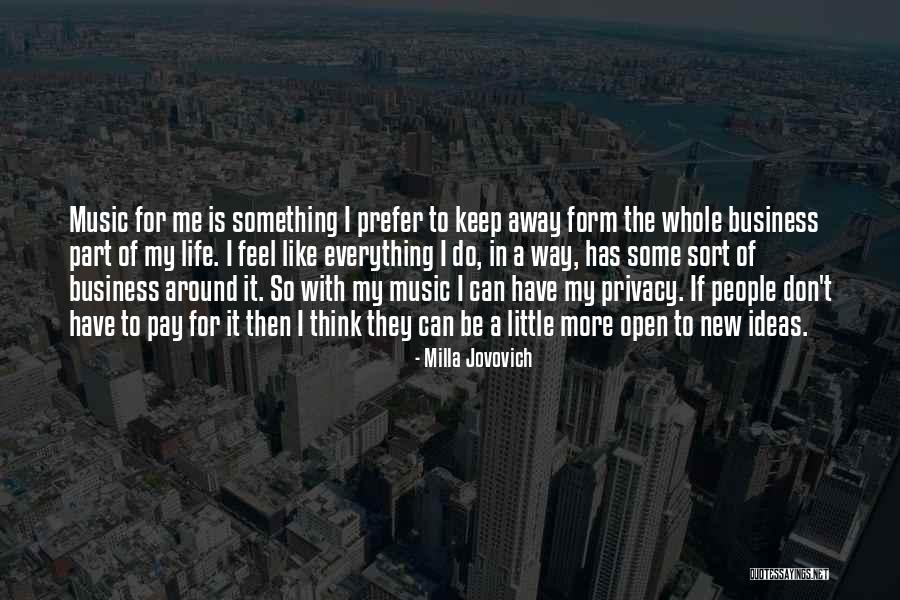 New Way Thinking Quotes By Milla Jovovich New Way Thinking Quotes By Milla Jovovich