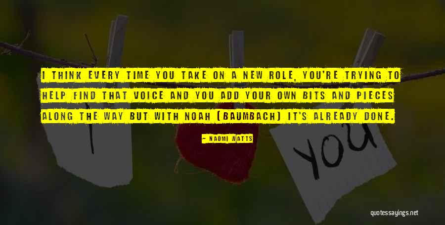 New Way Thinking Quotes By Naomi Watts New Way Thinking Quotes By Naomi Watts