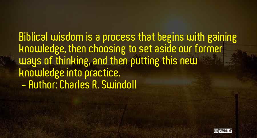 New Ways Of Thinking Quotes By Charles R. Swindoll