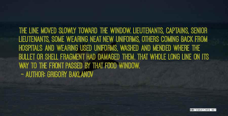 New Window Quotes By Grigory Baklanov