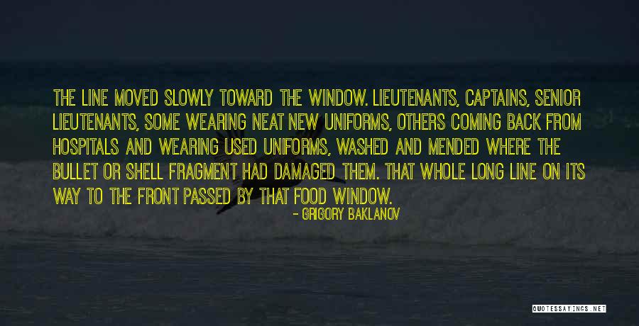 New Window Quotes By Grigory Baklanov