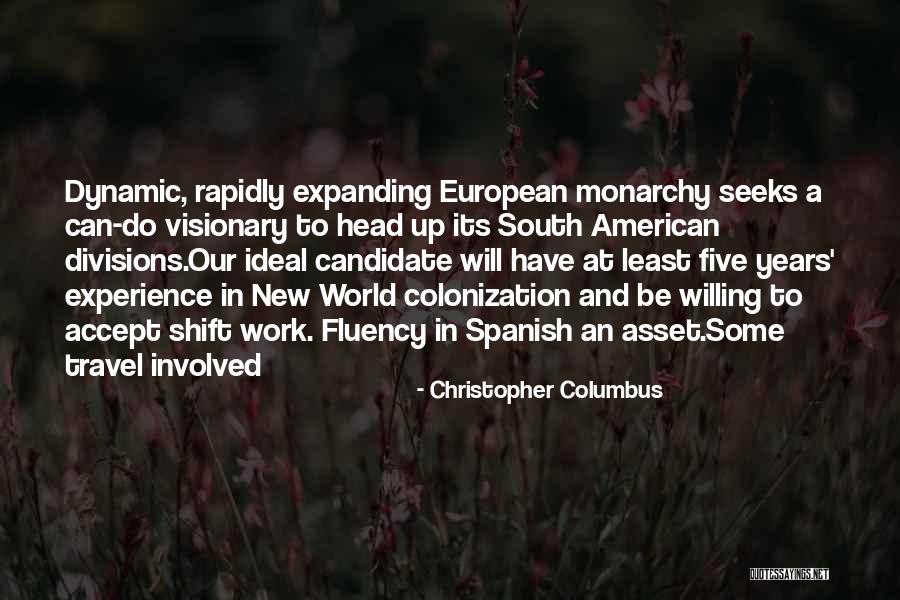 New Work Experience Quotes By Christopher Columbus New Work Experience Quotes By Christopher Columbus