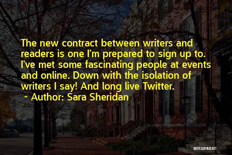 New Writers Quotes By Sara Sheridan