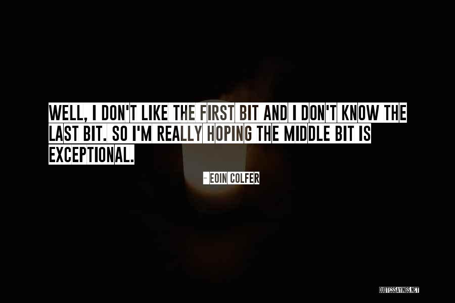 New Year Academic Resolution Quotes By Eoin Colfer New Year Academic Resolution Quotes By Eoin Colfer
