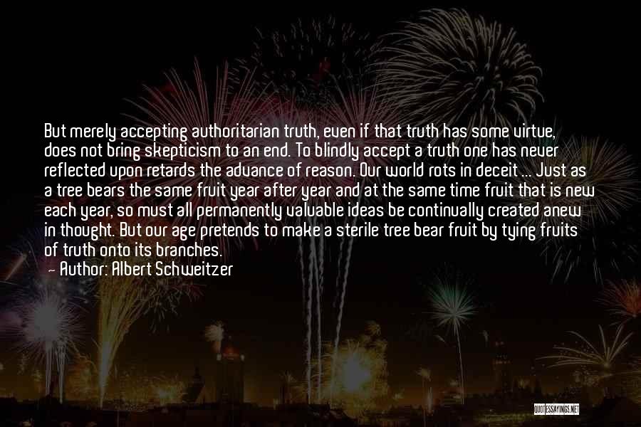 New Year Advance Quotes By Albert Schweitzer