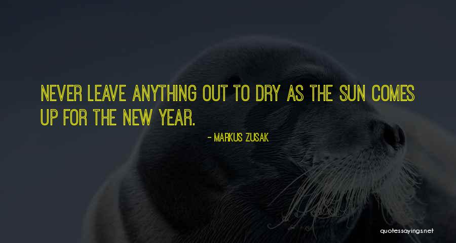 New Year And New Beginnings Quotes By Markus Zusak New Year And New Beginnings Quotes By Markus Zusak
