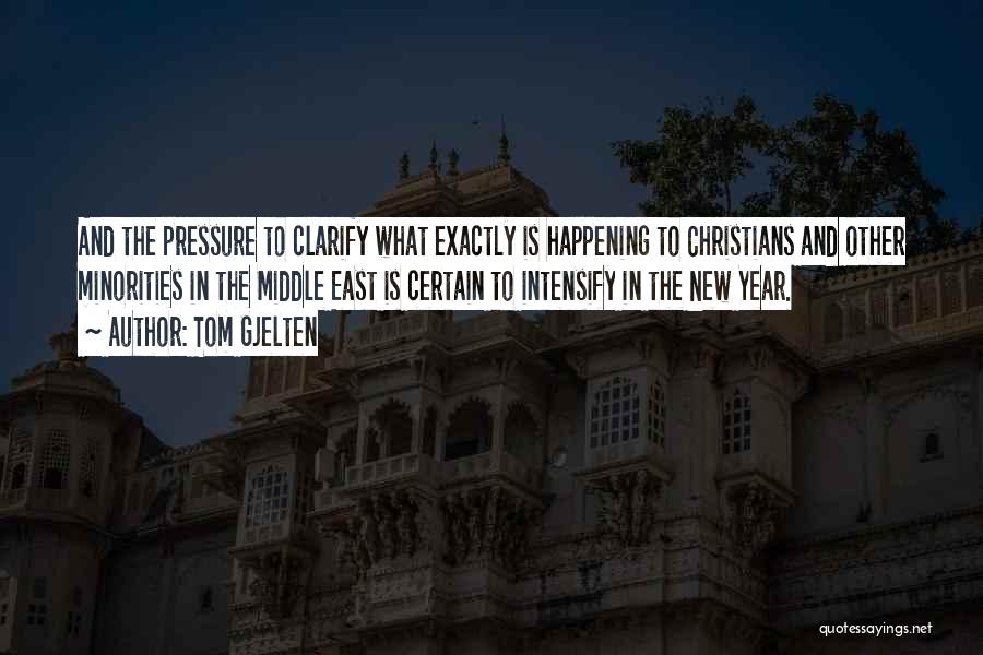 New Year Christian Quotes By Tom Gjelten