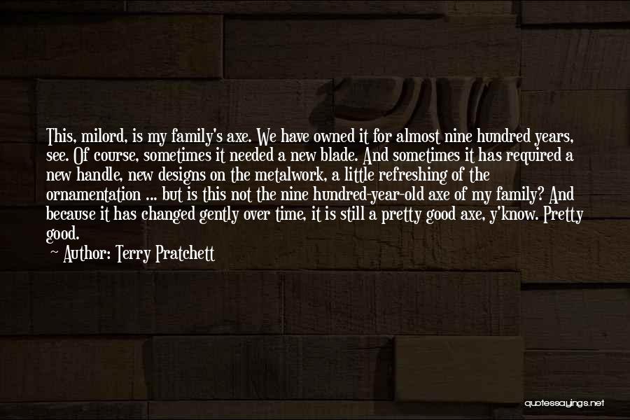 New Year Far From Family Quotes By Terry Pratchett