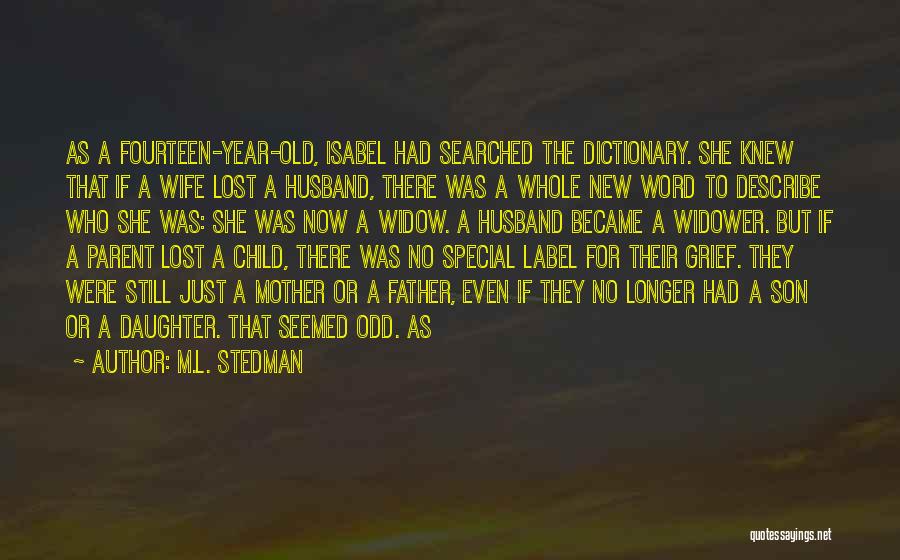 New Year For Someone Special Quotes By M.L. Stedman