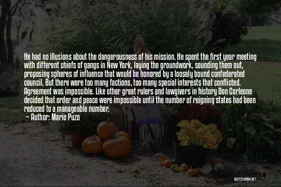 New Year For Someone Special Quotes By Mario Puzo
