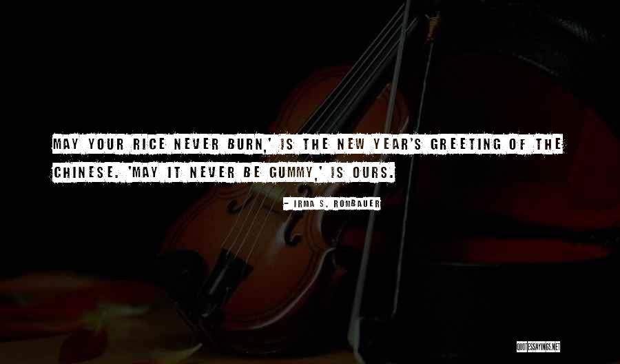 New Year Greeting Quotes By Irma S. Rombauer New Year Greeting Quotes By Irma S. Rombauer