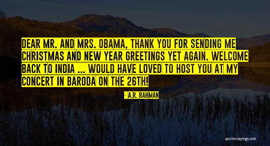 New Year Greetings Quotes By A.R. Rahman New Year Greetings Quotes By A.R. Rahman