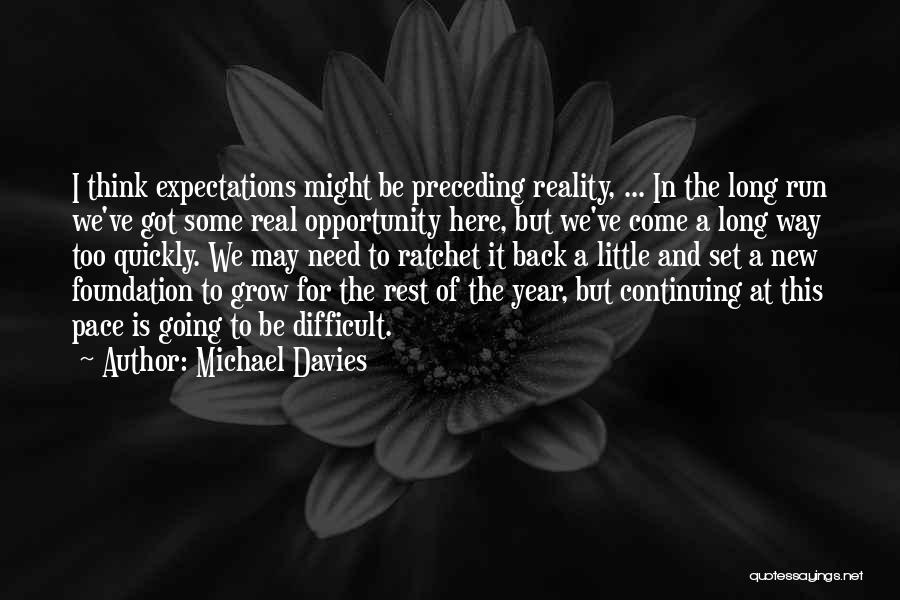 New Year Long Quotes By Michael Davies