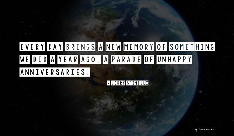 New Year Memory Quotes By Jerry Spinelli New Year Memory Quotes By Jerry Spinelli