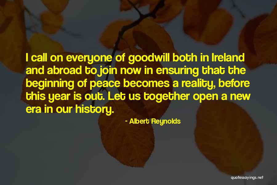 New Year New Beginning Quotes By Albert Reynolds New Year New Beginning Quotes By Albert Reynolds