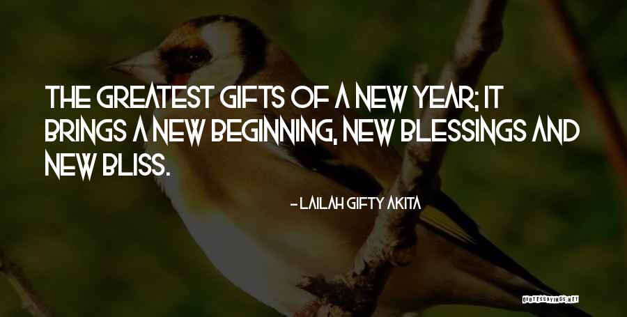 New Year New Beginning Quotes By Lailah Gifty Akita