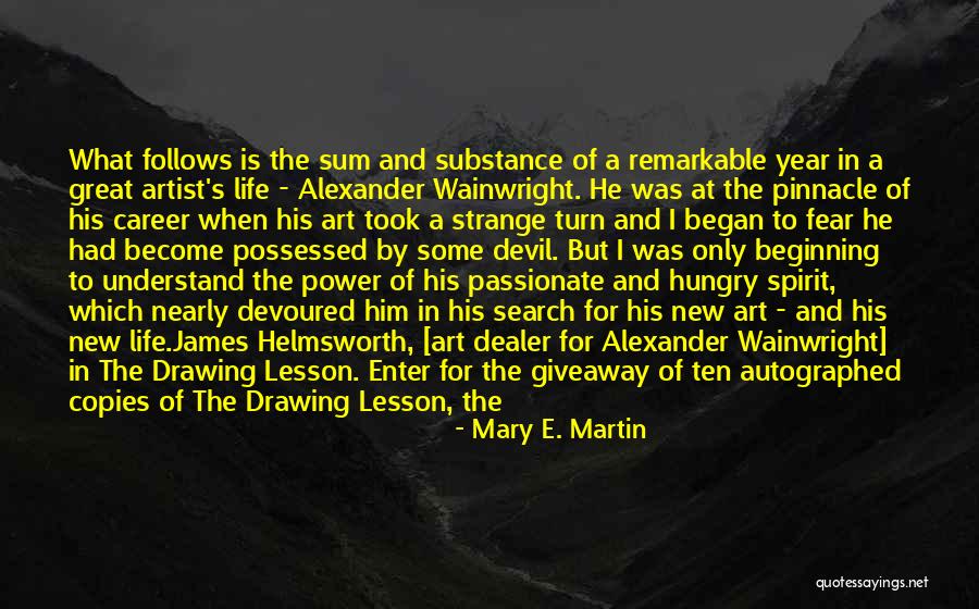New Year New Beginning Quotes By Mary E. Martin New Year New Beginning Quotes By Mary E. Martin