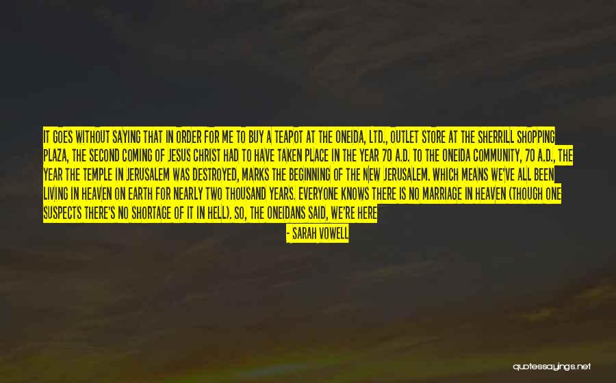 New Year New Beginning Quotes By Sarah Vowell New Year New Beginning Quotes By Sarah Vowell