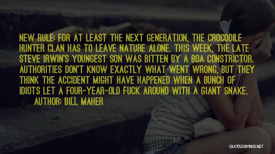 New Year Old Quotes By Bill Maher