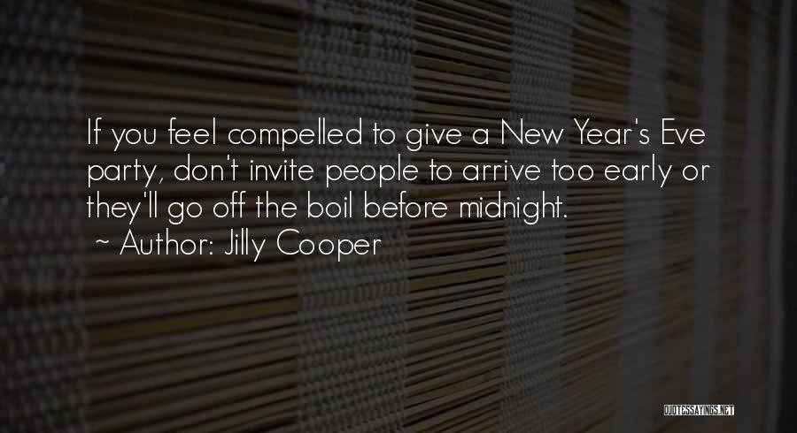 New Years Eve Quotes By Jilly Cooper