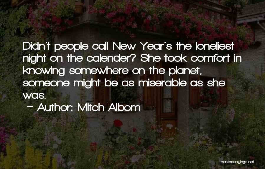 New Years Eve Quotes By Mitch Albom