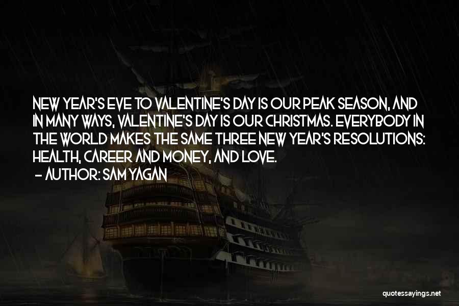 New Year's Eve Resolutions Quotes By Sam Yagan