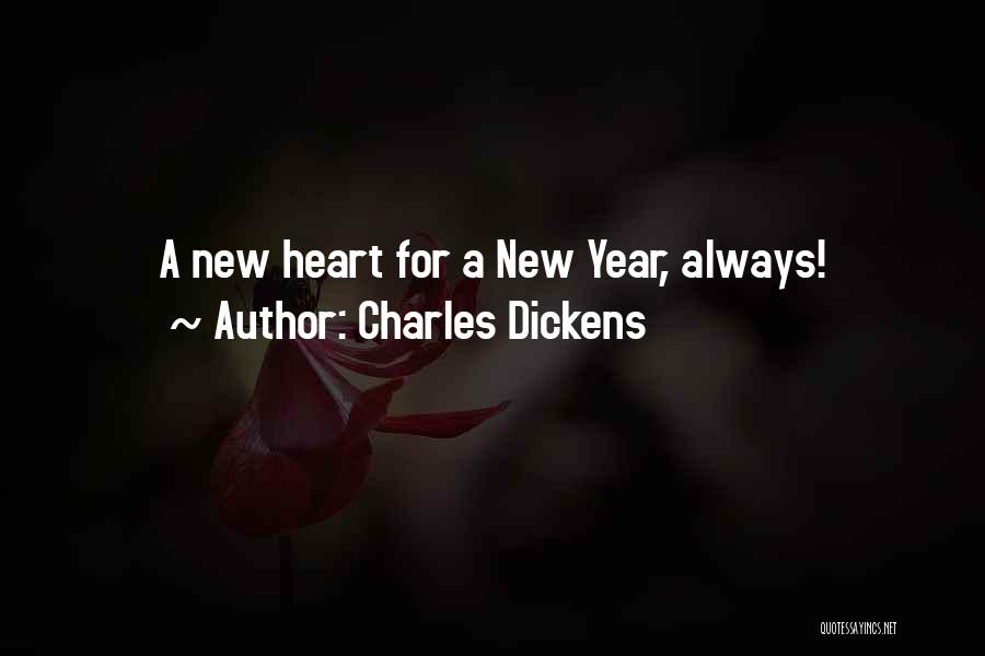 New Years Inspirational Quotes By Charles Dickens