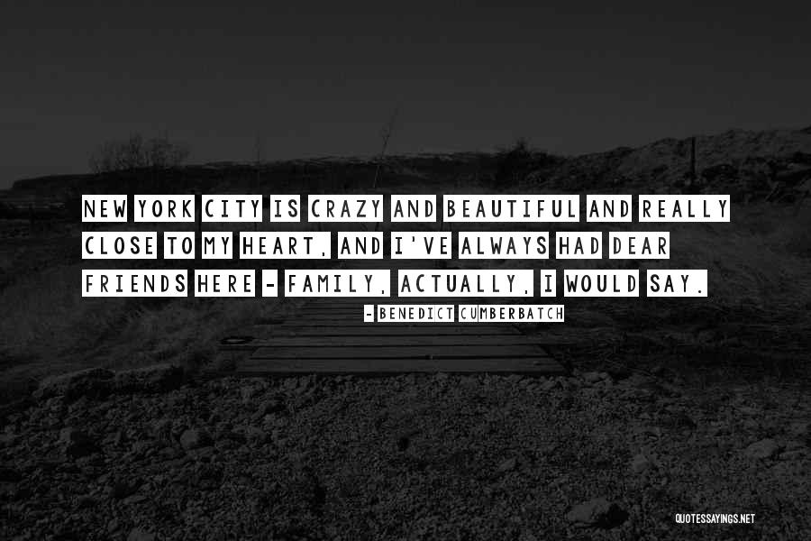 New York And Friends Quotes By Benedict Cumberbatch New York And Friends Quotes By Benedict Cumberbatch