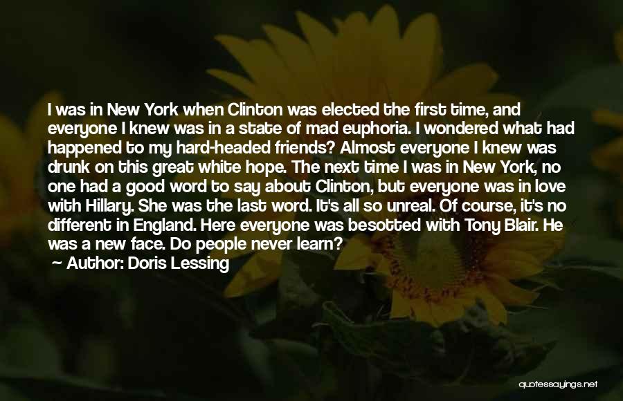New York And Friends Quotes By Doris Lessing