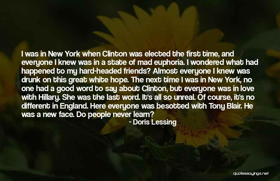 New York And Friends Quotes By Doris Lessing