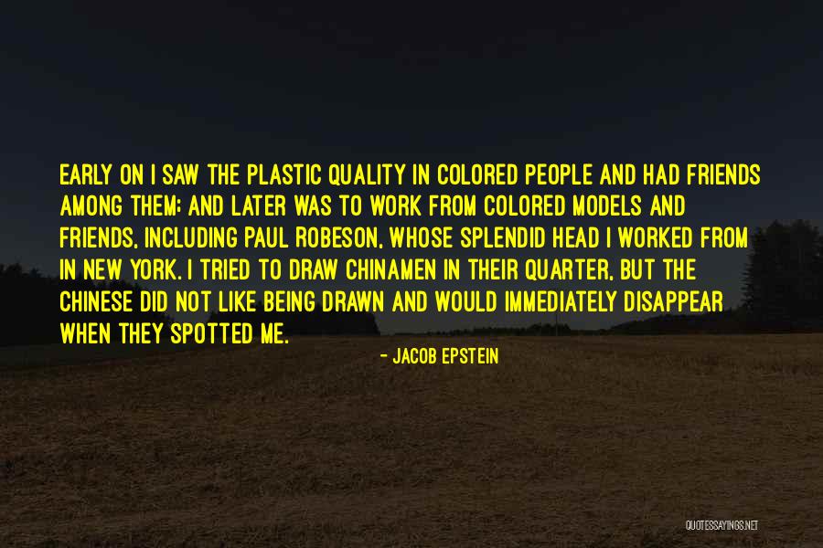 New York And Friends Quotes By Jacob Epstein