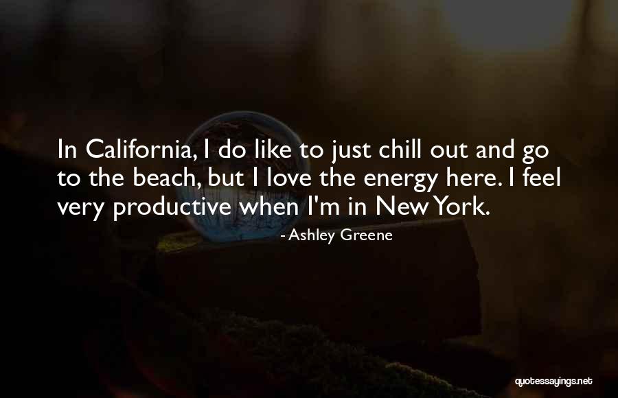 New York And Love Quotes By Ashley Greene