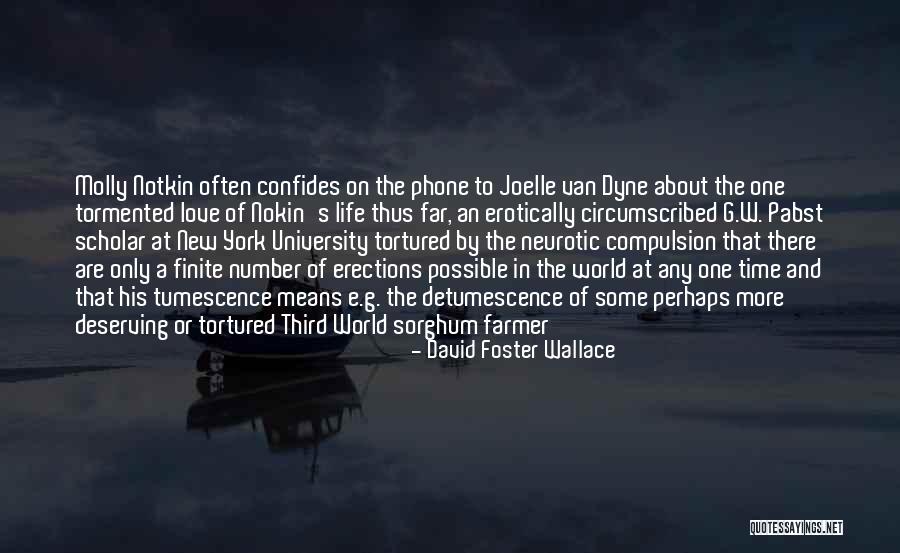 New York And Love Quotes By David Foster Wallace