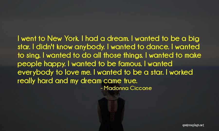 New York And Love Quotes By Madonna Ciccone