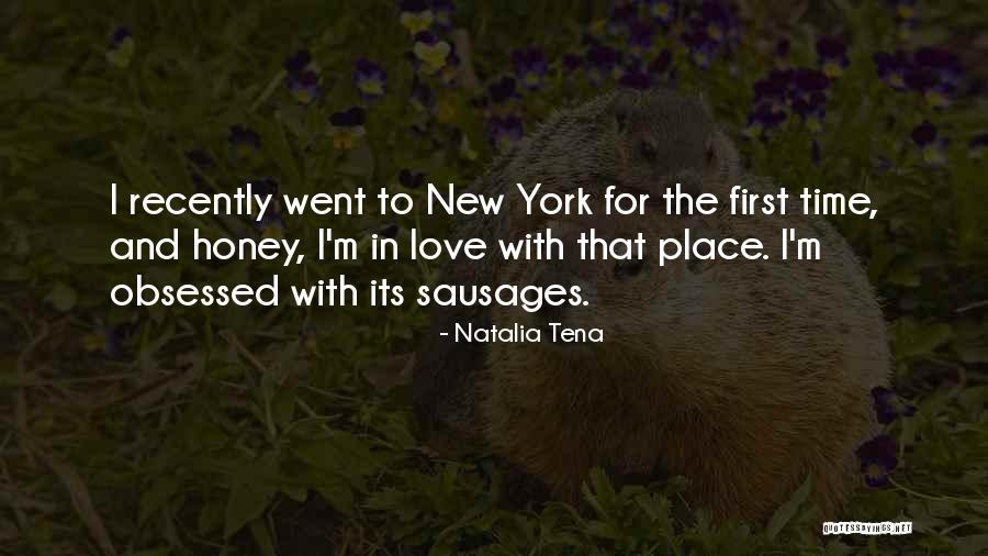 New York And Love Quotes By Natalia Tena