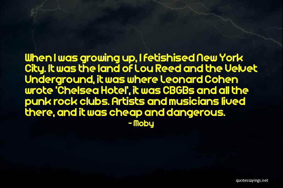 New York Artist Quotes By Moby New York Artist Quotes By Moby