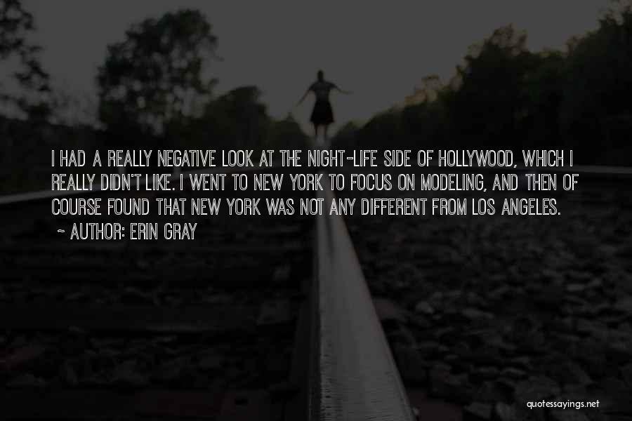 New York At Night Quotes By Erin Gray