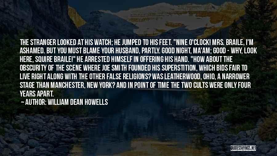 New York At Night Quotes By William Dean Howells