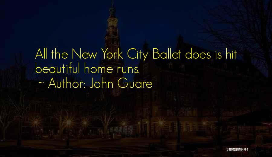New York Beautiful Quotes By John Guare