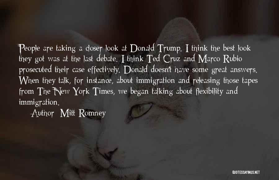 New York Best Quotes By Mitt Romney