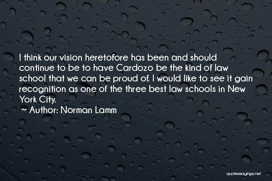 New York Best Quotes By Norman Lamm