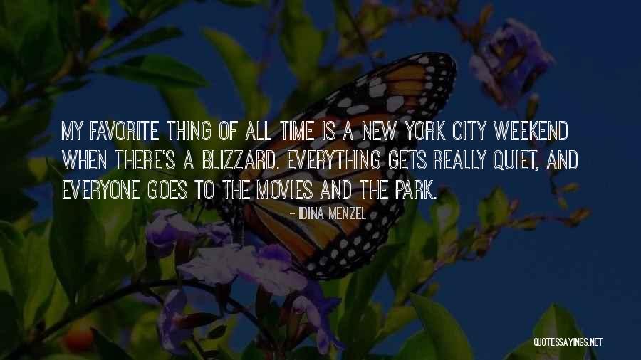 New York City From Movies Quotes By Idina Menzel