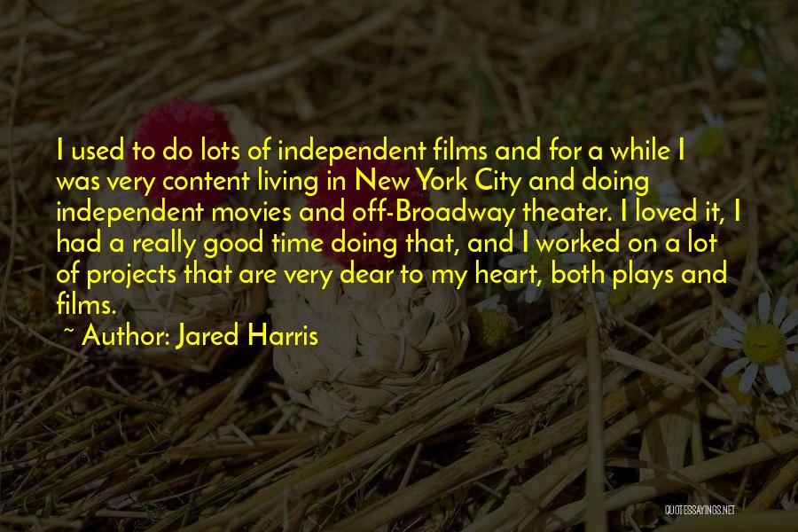 New York City From Movies Quotes By Jared Harris