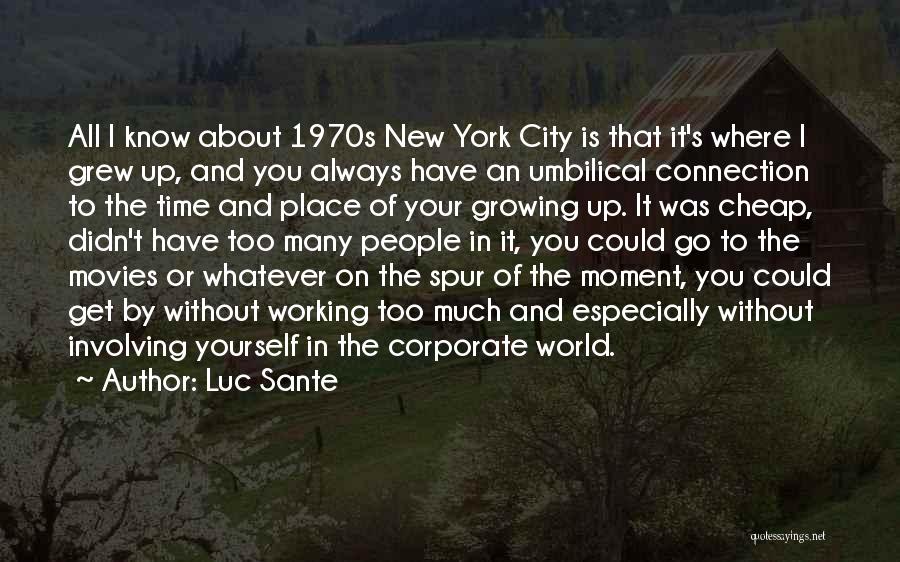 New York City From Movies Quotes By Luc Sante