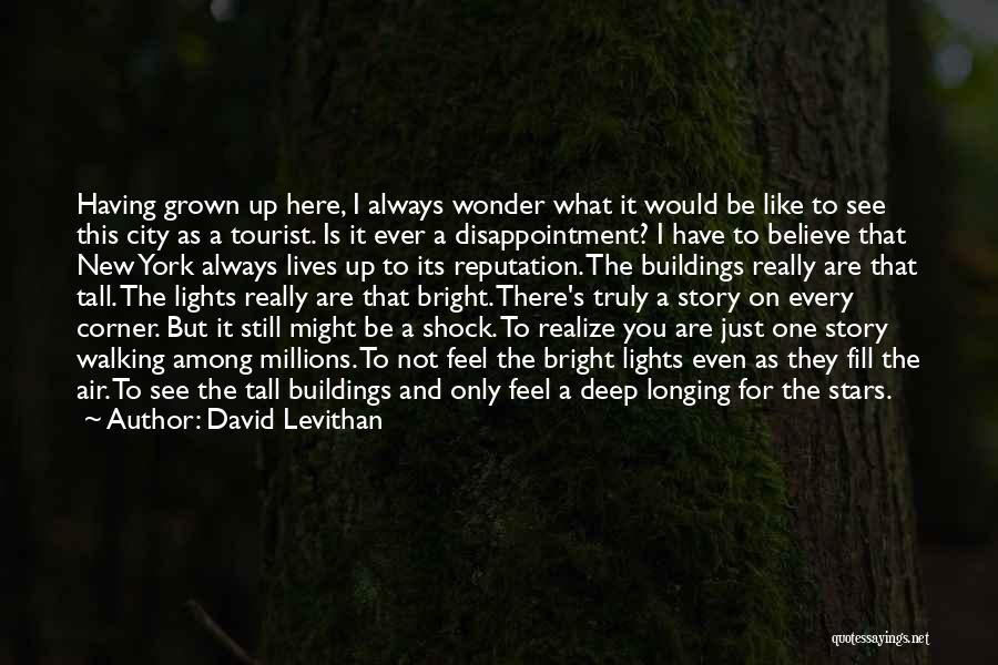 New York City Lights Quotes By David Levithan