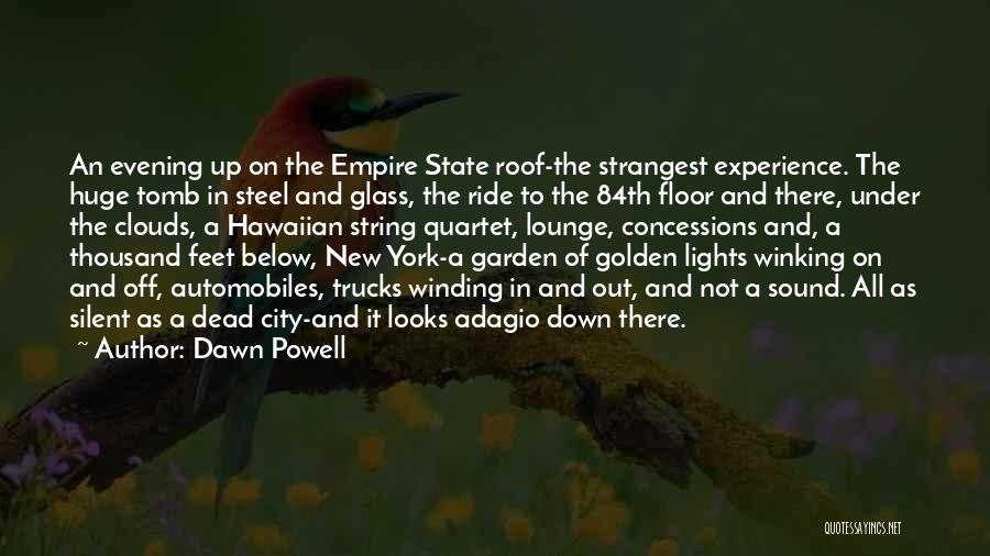 New York City Lights Quotes By Dawn Powell